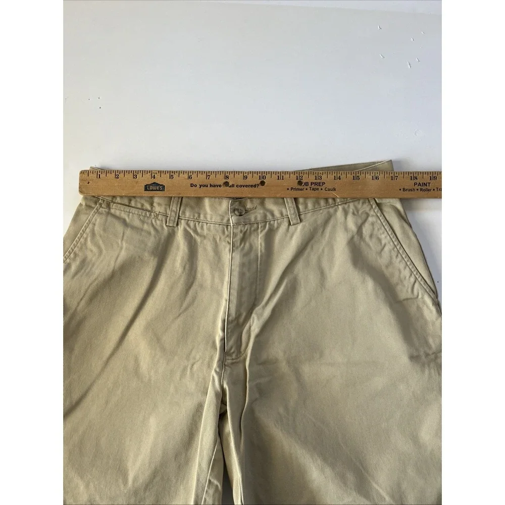 Polo Ralph Lauren Shorts Size 35 Khaki Cotton Prospect Classic Chino Golf Summer